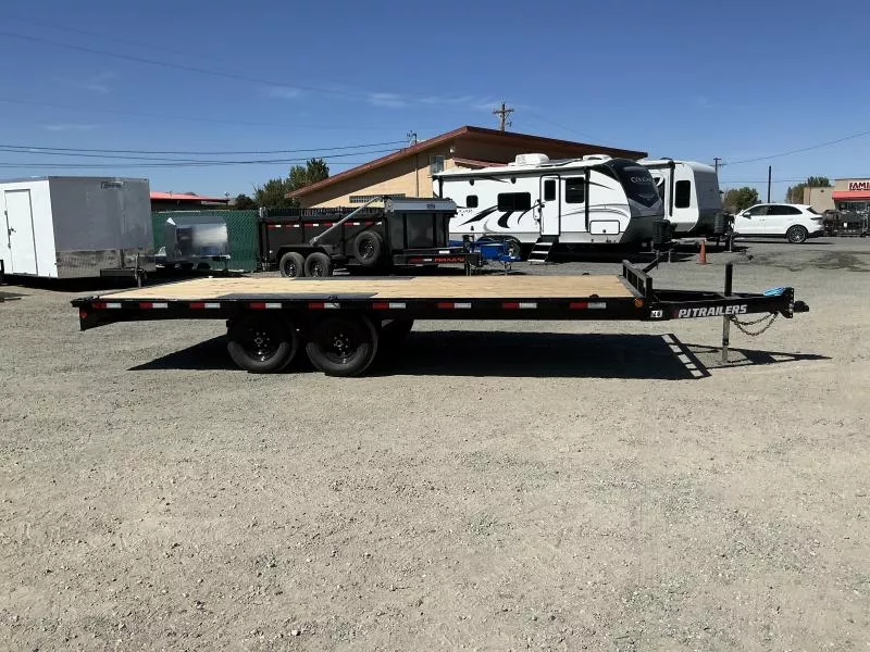 New 2026 PJ Trailers 83" X 18' Med. Duty Deckover 6" Channel Deckover Trailer