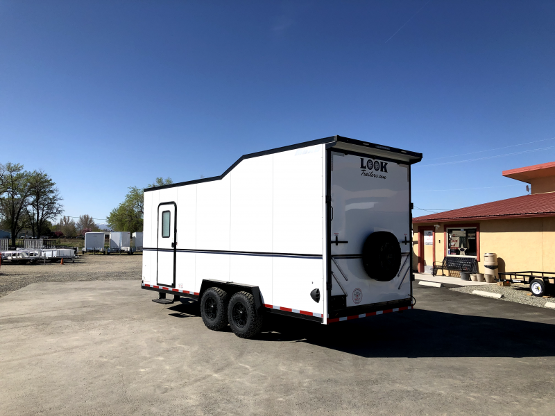 20' Look Trailer MOAB UTV/Weekender Trailer w/ toilet and bed