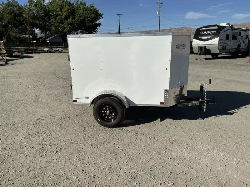 2026 Carry-On 4' X 6' V- Nose Enclosed Cargo Trailer