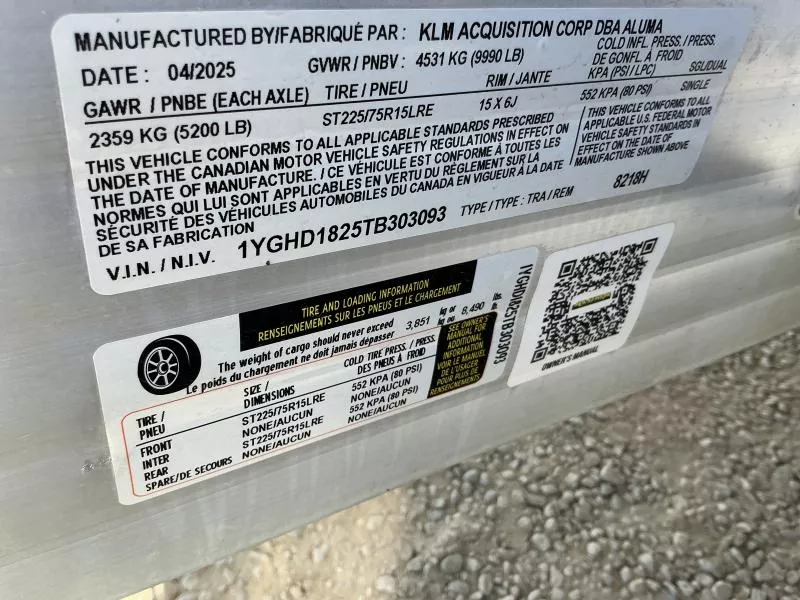 new Equipment / Flatbed Trailers Aluma  for sale, in Yerington, NV Thumbnail 8