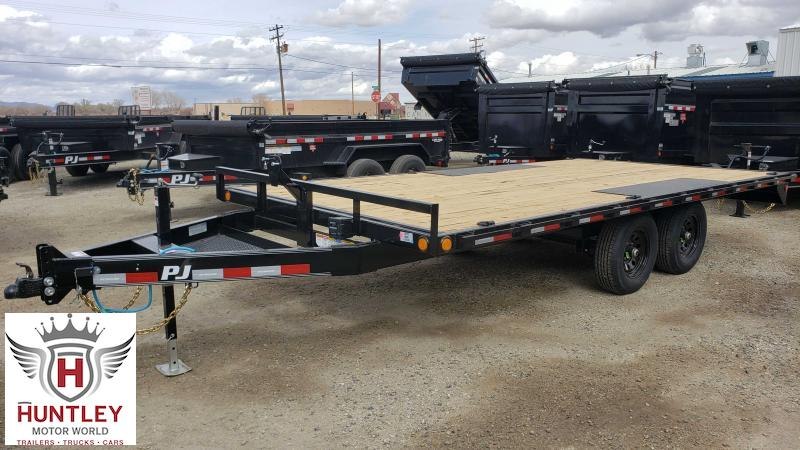 101" x 16' PJ Trailer Deckover 6" Channel Flatbed Trailer 101" x 16' PJ Trailer Deckover 6" Channel Flatbed Trailer