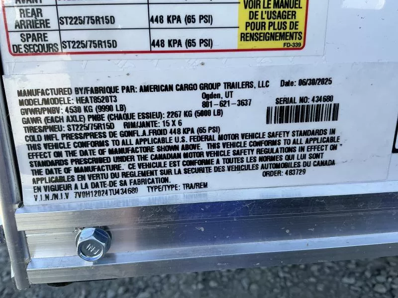 new Cargo (Enclosed) Trailers Haulmark Trailers  for sale, in Yerington, NV Thumbnail 11