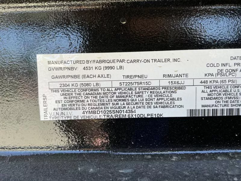 new Dump Trailers Carry-On  for sale, in Yerington, NV Thumbnail 10