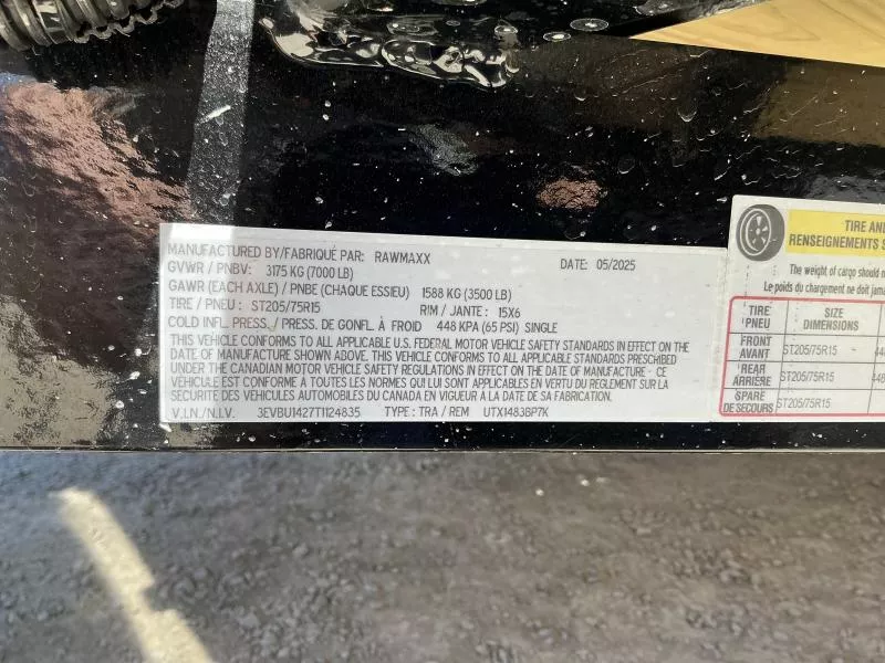 new Utility Trailers RawMaxx  for sale, in Yerington, NV Thumbnail 4