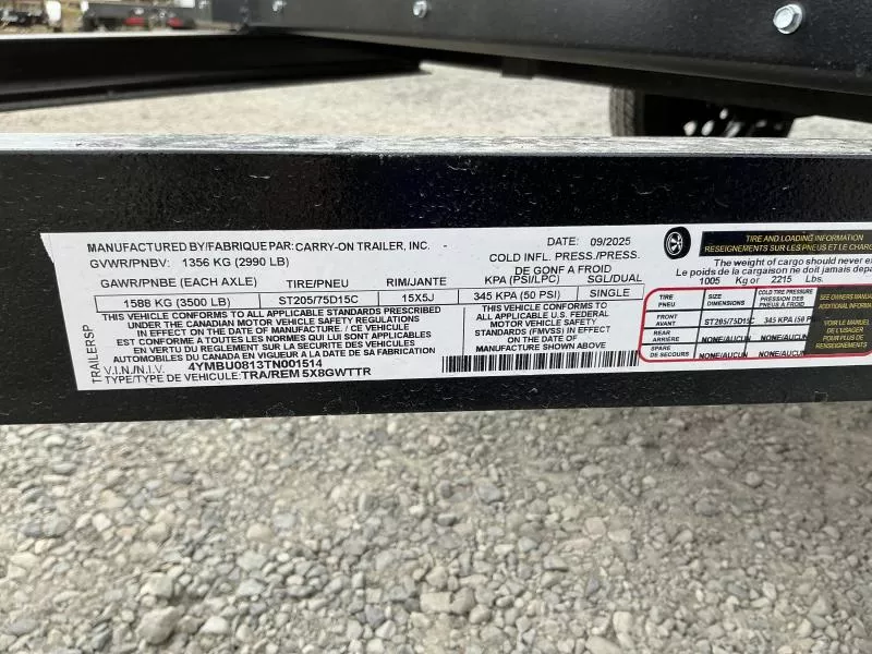 new Utility Trailers Carry-On  for sale, in Yerington, NV Thumbnail 11