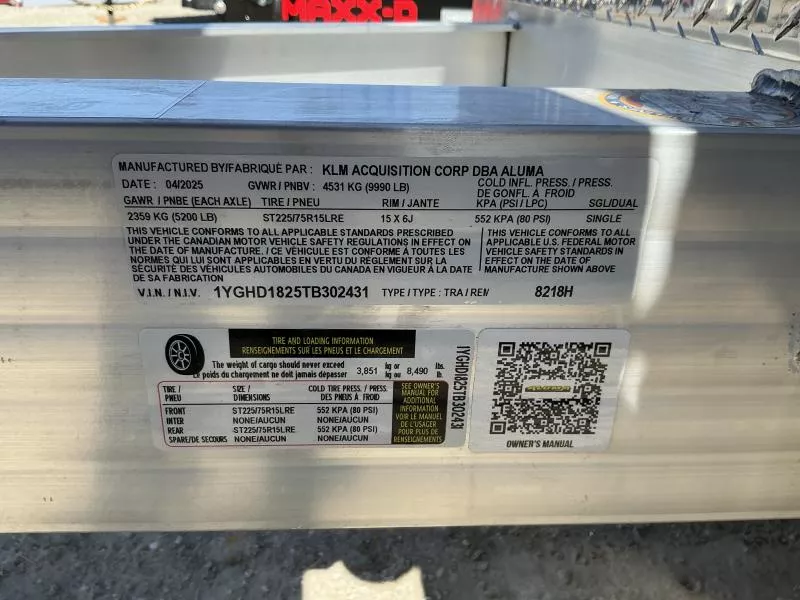 new Equipment / Flatbed Trailers Aluma  for sale, in Yerington, NV Thumbnail 4