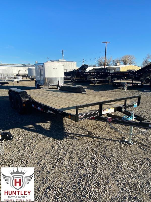 83"X18' PJ Trailers Carhauler Trailer 83"X18' PJ Trailers Carhauler Trailer