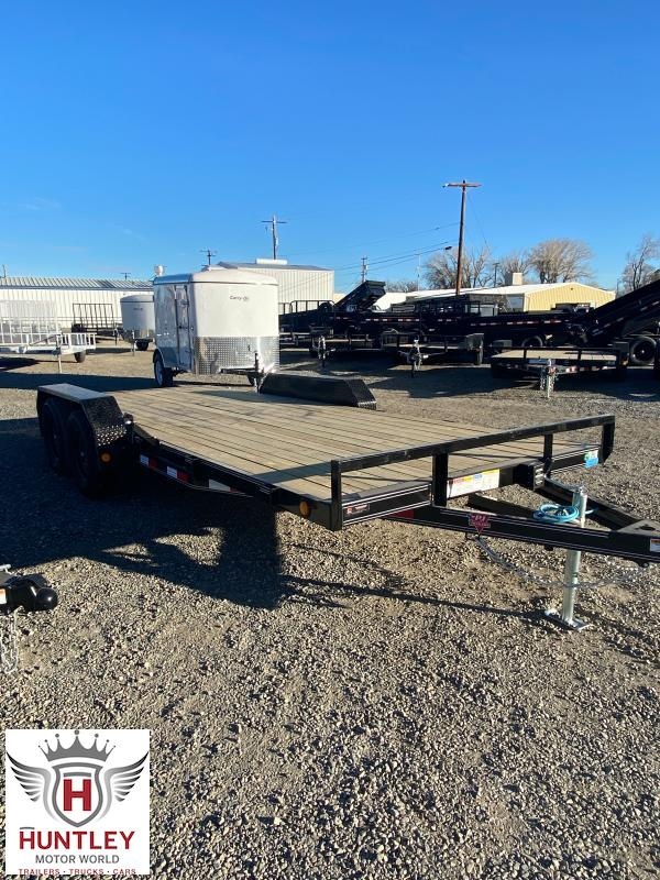 83"X18' PJ Trailers Carhauler Trailer 83"X18' PJ Trailers Carhauler Trailer