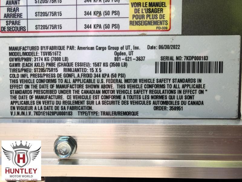 8.5X16 Haulmark Transport Cargo / Enclosed Trailer 8.5X16 Haulmark Transport Cargo / Enclosed Trailer