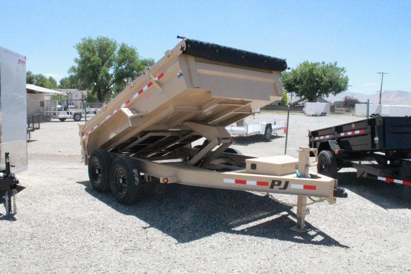 2021 PJ Trailers 12' x 83" Low Pro Dump Trailer 2021 PJ Trailers 12' x 83" Low Pro Dump Trailer