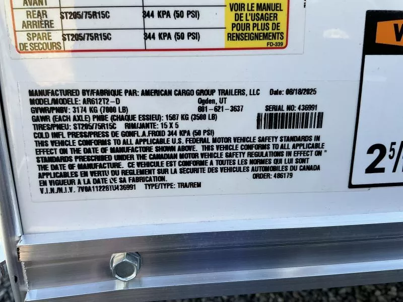 new Cargo (Enclosed) Trailers American Hauler Other for sale, in Yerington, NV Thumbnail 13