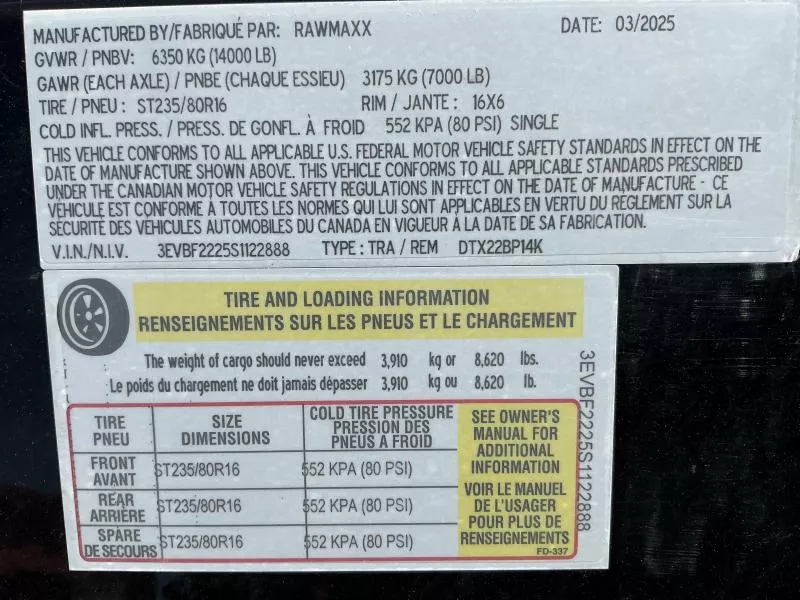 new Equipment / Flatbed Trailers RawMaxx  for sale, in Yerington, NV Thumbnail 22
