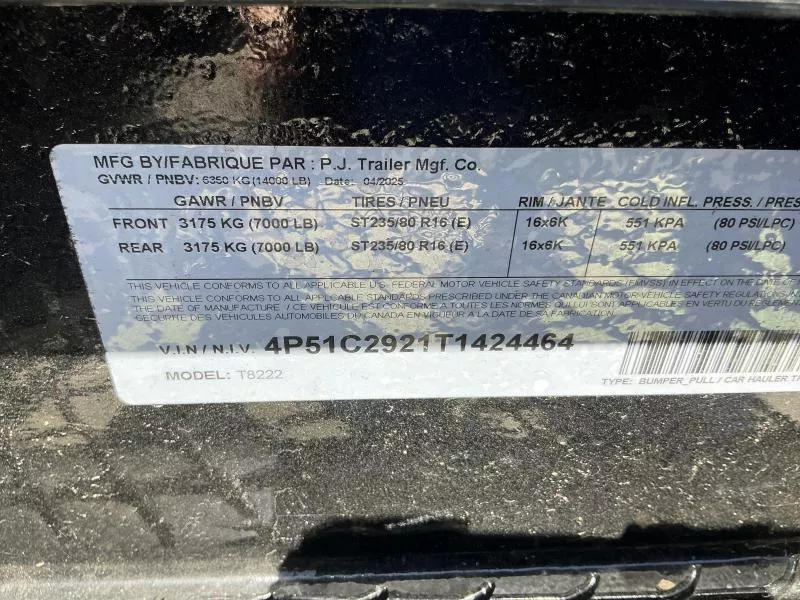 new Equipment / Flatbed Trailers PJ Trailers  for sale, in Yerington, NV Thumbnail 7