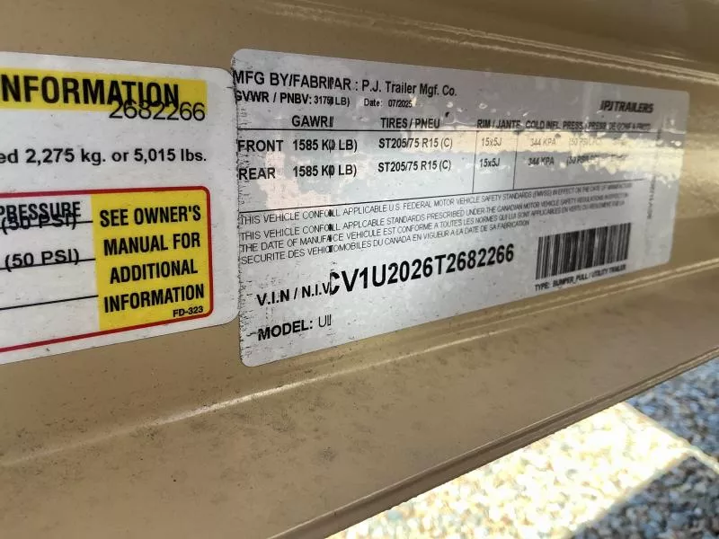 new Utility Trailers PJ Trailers  for sale, in Yerington, NV Thumbnail 7