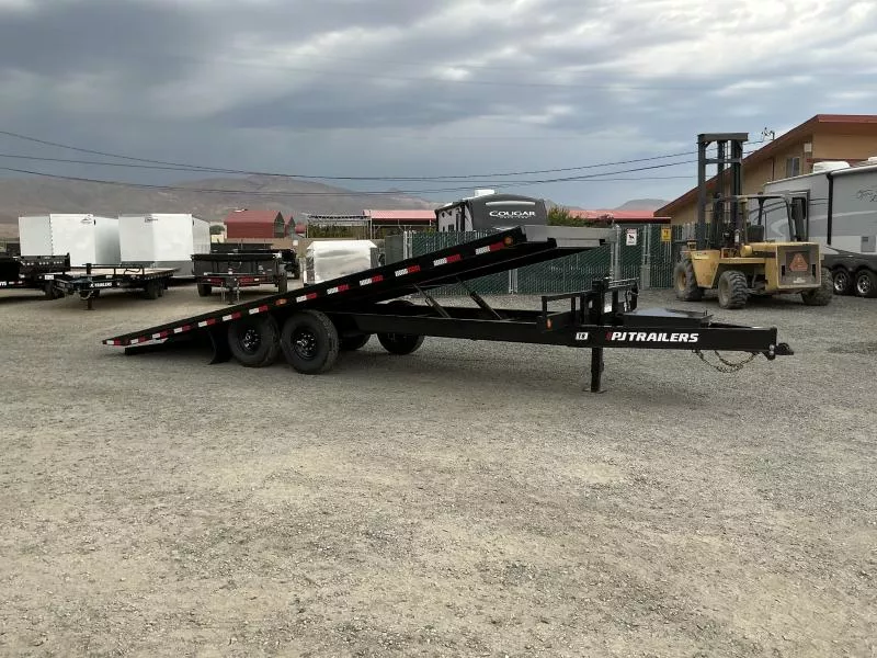 2025 PJ Trailers 102" x 22' Deckover Tilt Trailer