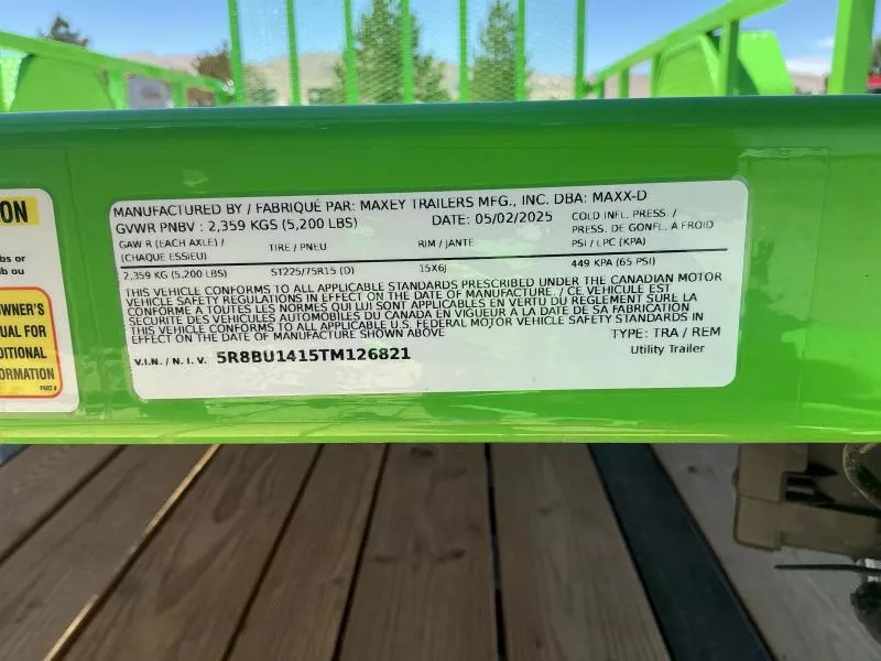 new Utility Trailers MAXX-D  for sale, in Yerington, NV Thumbnail 3