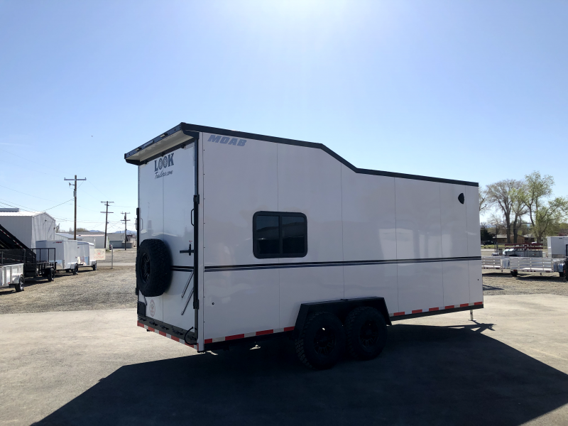 20' Look Trailer MOAB UTV/Weekender Trailer w/ toilet and bed Living