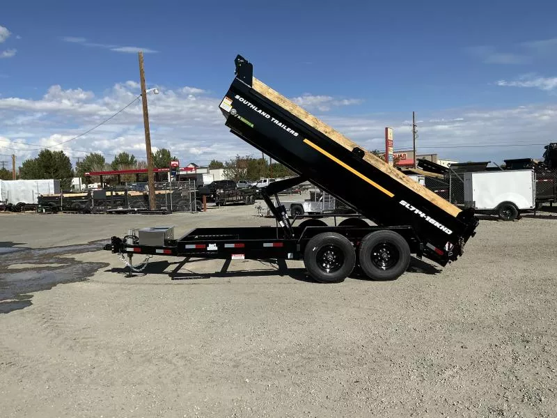 2026 Southland Trailers SL714-16KHD 7’W x 14’L Dump Trailer