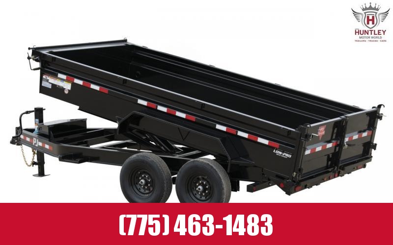 83" x 16' 14K Low-Profile Dump PRO (DL) PJ Dump Trailer 83" x 16' 14K Low-Profile Dump PRO (DL) PJ Dump Trailer
