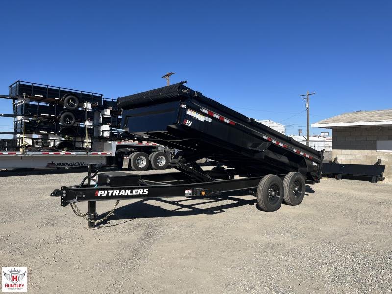 83" x 16' PJ Trailers Low Pro Dump Trailer 83" x 16' PJ Trailers Low Pro Dump Trailer