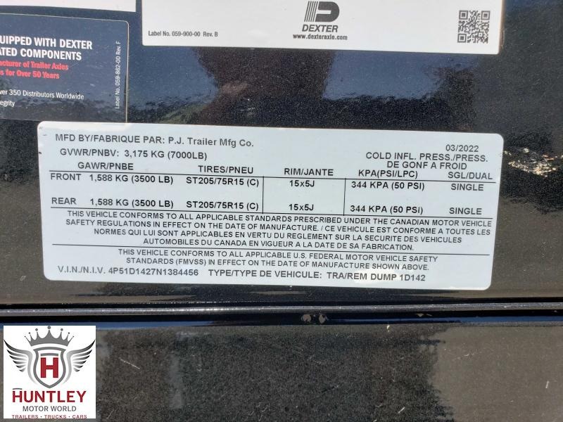 10X60 PJ Trailers Utility Dump Trailer 10X60 PJ Trailers Utility Dump Trailer