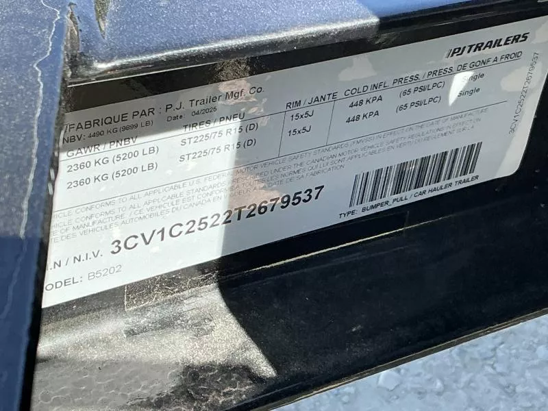 new Equipment / Flatbed Trailers PJ Trailers  for sale, in Yerington, NV Thumbnail 9