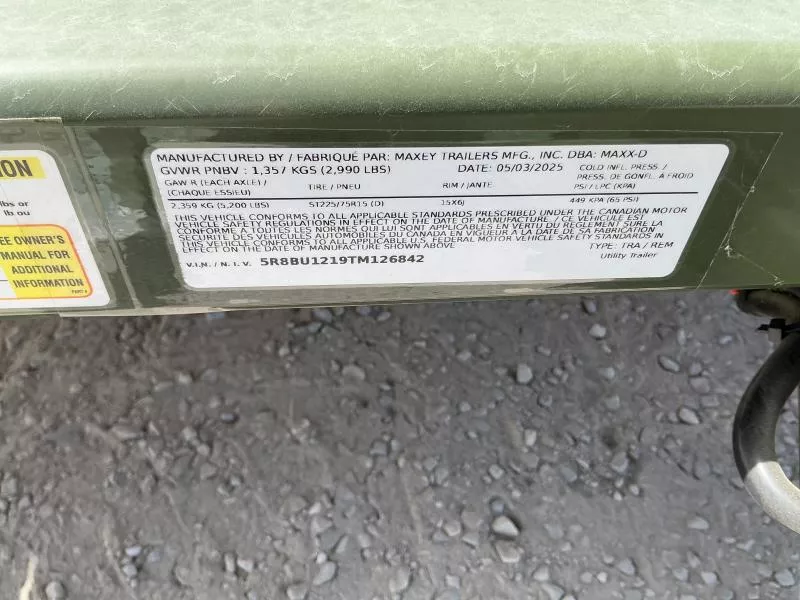new Utility Trailers MAXX-D  for sale, in Yerington, NV Thumbnail 14