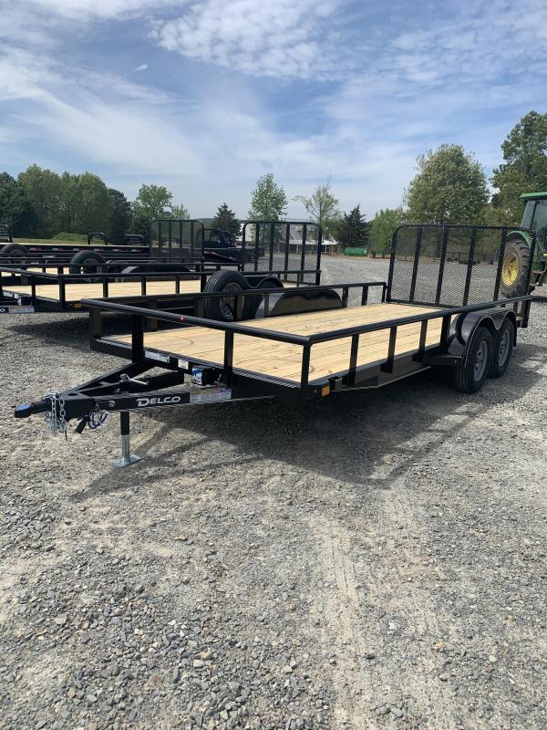 2021 Delco Trailers 18x83 BP Utility Trailer 2021 Delco Trailers 18x83 BP Utility Trailer