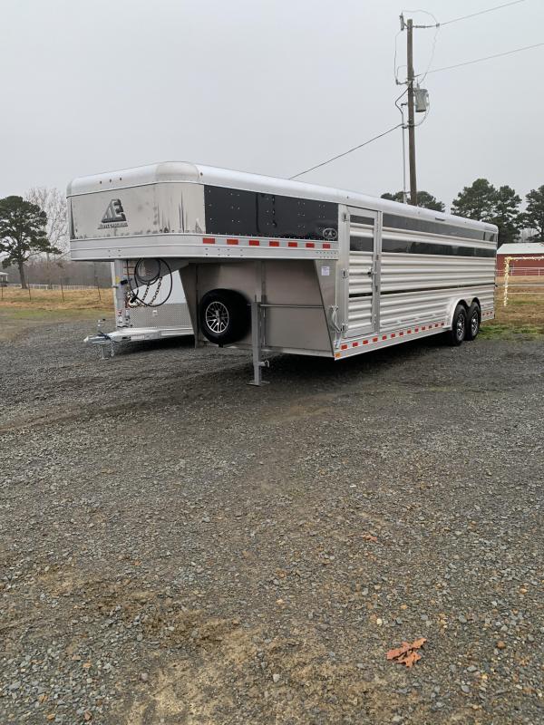 2021 Elite Trailers 8'x24' Show Cattle Stock Trailer 2021 Elite Trailers 8'x24' Show Cattle Stock Trailer