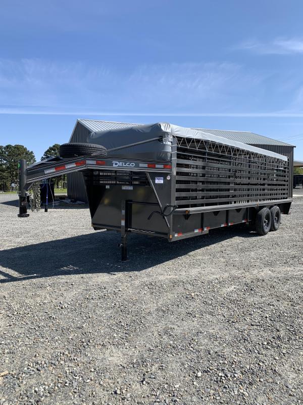 2021 Delco Trailers 24x6.8 Stock Trailer 2021 Delco Trailers 24x6.8 Stock Trailer