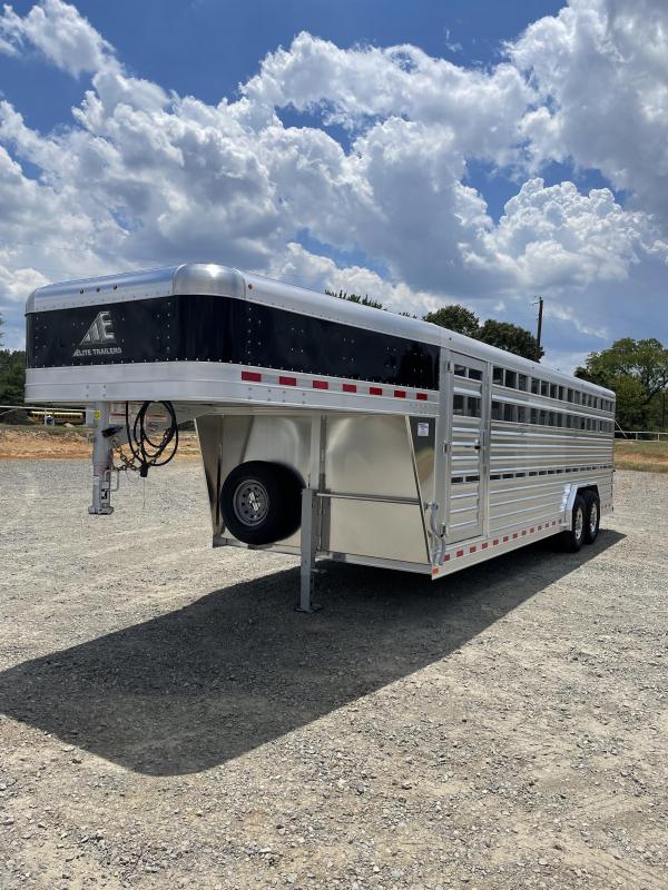 2023 Elite Trailers 8'x24' Livestock Trailer 2023 Elite Trailers 8'x24' Livestock Trailer