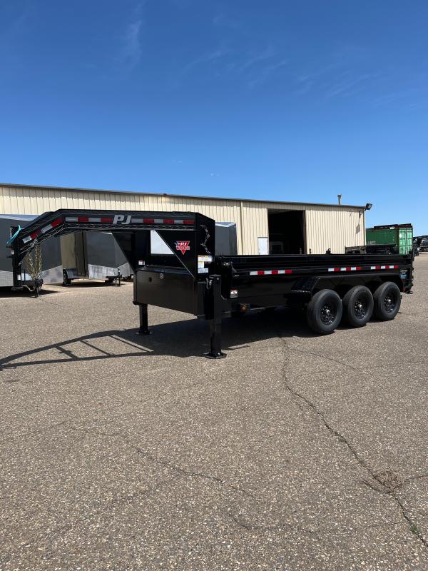 2022 PJ Trailers 83" x 16' DL Low Pro Dump Badlands Trailers United