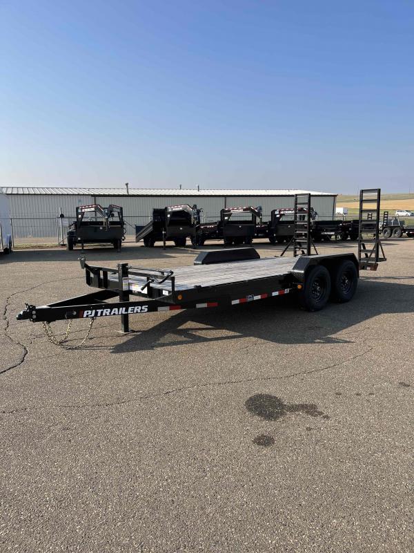 2023 PJ Trailers 83" x 18' CC Equipment Trailer 2u6aQK2qaa1m