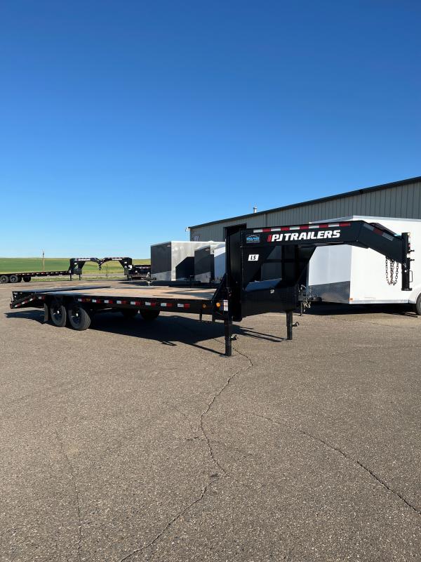 2023 PJ Trailers LowPro Flatdeck with Singles (LS) Badlands Trailers
