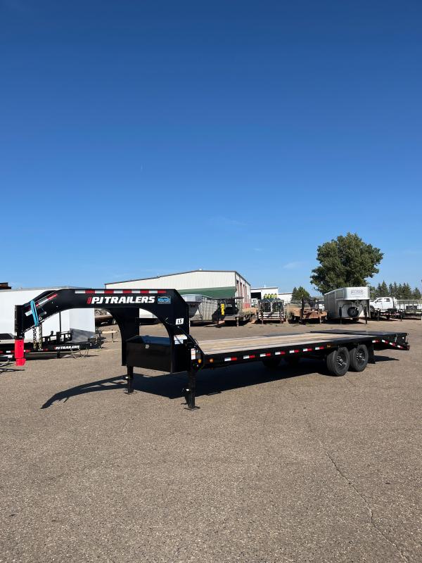 2024 PJ Trailers LowPro Flatdeck with Singles (LS) Badlands Trailers