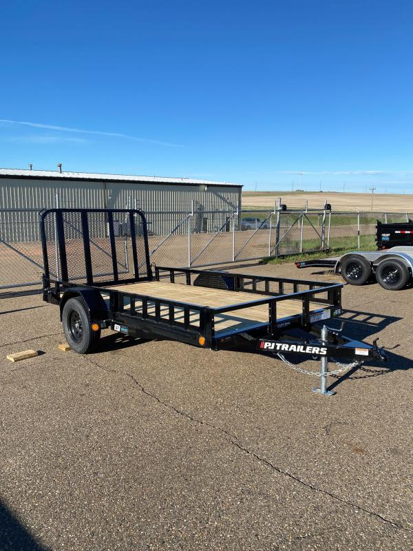 2023 PJ Trailers 83" x 14' 83" Single Axle Channel Utility (U8) Utility