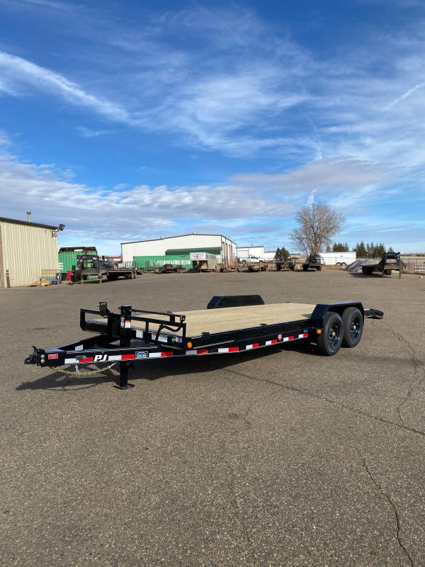 2022 PJ Trailers 83" x 22' 6" Channel Equipment (CC) Equipment Trailer