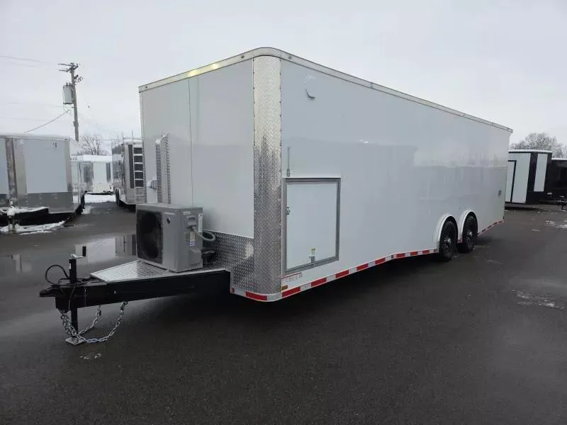 2026 Titanium 8.5x28 - Premier Race Trailer - Car Hauler / Enclosed Trailer