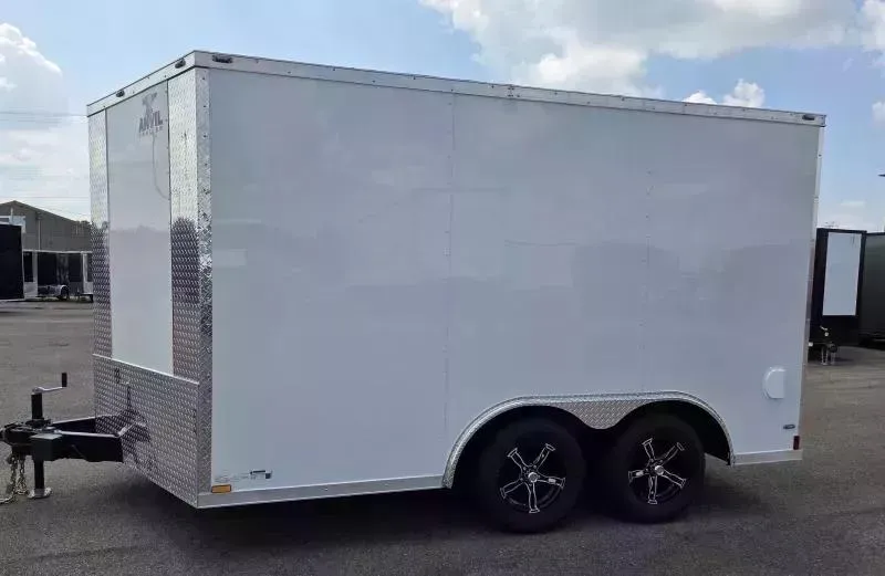 2025 Anvil -New 8.5x12 - .080 Polycore Ext - Aluminum Wheels - Cargo / Enclosed Trailer
