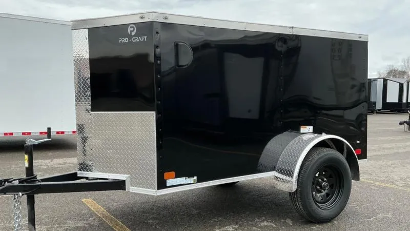 2026 NationCraft Trailers -New 4x8 - Barn Door - Cargo / Enclosed Trailer
