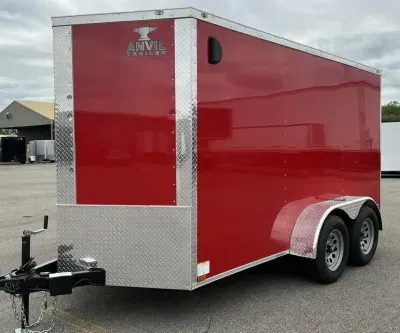 2026 Anvil -New 6x12 TA - 3x Thicker .080 PolyCor Ext - Brakes - Cargo / Enclosed Trailer