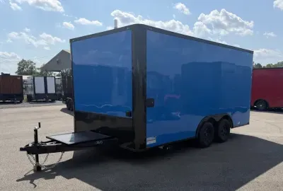 2026 Quality Cargo -New 8.5x16 -Premier Concession Trailer - Sinks - Electric