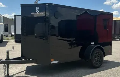 2026 NationCraft Trailers -5x10 - BlackOut Screwless .080 Ext - Cargo / Enclosed Trailer