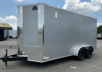 2026 Titanium -New 7x16 - .080 PolyCore Ext - 7' Int Ht - Cargo / Enclosed Trailer