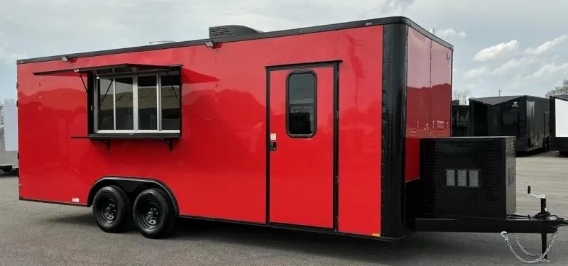 2026 Quality Cargo -New 8.5x22 - Concession Trailer - Hood Vent - Sinks - A/C - Electric