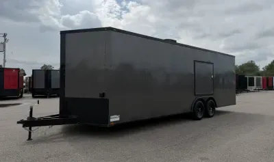 2027 Quality Cargo -New 8.5x24 - 7' Int Ht - Race Trailer Package - Car Hauler / Enclosed Trailer