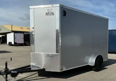 2026 Anvil -New 6x12 - 7' Int Ht - Brakes - .080 PolyCor Ext - Ext Tongue - Cargo / Enclosed Trailer