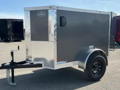 2026 NationCraft Trailers - New 4x6 - Barn Door - Cargo / Enclosed Trailer