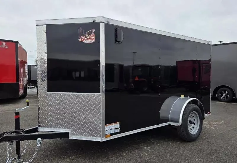 2026 Quality Cargo New 5x10 - Barn Door - 3x Thicker: .080 Polycore Ext - Cargo / Enclosed Trailer