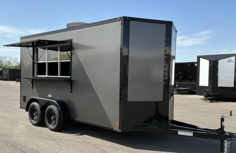 2026 NationCraft Trailers -New 7x14 - Premier Concession Trailer - A/C - Electric